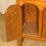 Антикварная тумба с арочными дверцами 1930-х гг. 