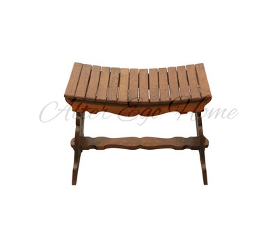 Антикварный табурет с фигурным сидением 1920-х гг. 