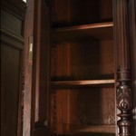 Антикварный буфет с резным убранством 1860-х гг. 