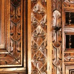 Антикварный бретонский буфет из каштана 1850-х гг. 