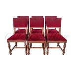 Комплект из 6-ти антикварных стульев 1860-х гг. 