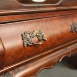 Антикварный чайный столик в стиле Чиппендейл 1910-х гг. 