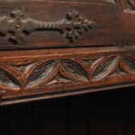 Антикварный поставец в неоготическом стиле 1910-х гг. 