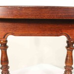 Антикварный дубовый столик 1910-х гг. 