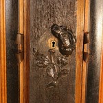 Антикварный шкаф в стиле немецкого борокко 1890-х гг. 