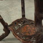 Антикварный чайный столик со съемным подносом 1840-х гг.