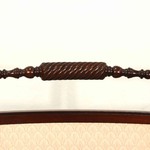 Комплект из 6-ти винтажных стульев для столовой из темной махагони 1950-х гг. 