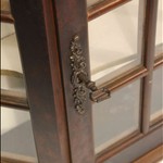 Винтажная навесная витрина 1950-х гг. 