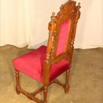 Комплект из 4-х антикварных стульев с гербовым щитком на навершии 1850-х гг. 