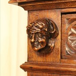 Антикварный бретонский буфет из каштана 1850-х гг. 