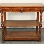 Антикварная консоль в стиле неоренессанс 1860-х гг. 