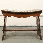 Антикварный табурет с фигурным сидением 1920-х гг. 