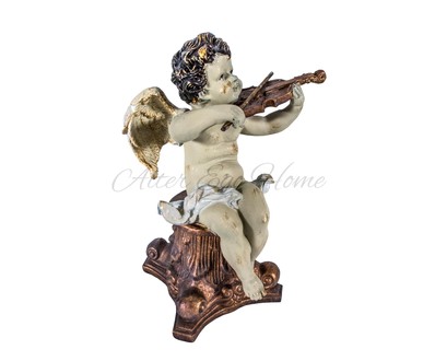 Декоративная статуэтка "Купидон со скрипкой"
