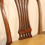 Комплект из 6-ти антикварных стульев со сквозной спинкой 1900-х гг. 