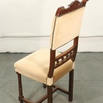 Комплект антикварных стульев с резной балюстрадой 1880-х гг.