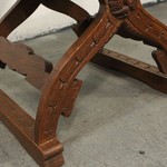 Антикварное курульное кресло 1870-х гг. 