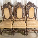 Комплект из 6-ти антикварных стульев 1850-х гг. 