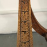 Антикварное курульное кресло 1870-х гг. 