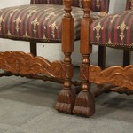 Пара антикварных кресел в стиле необарокко 1900-х гг. 