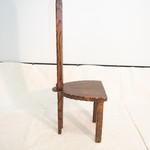 Винтажный стул с удлиненной спинкой 1950-х гг.
