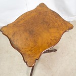 Антикварный ореховый столик для рукоделия 1850-х гг.