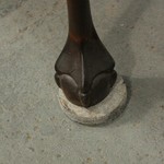 Антикварный чайный столик в стиле Чиппендейл 1910-х гг. 