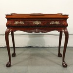 Антикварный чайный столик в стиле Чиппендейл 1940-х гг. 