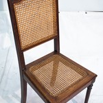 Антикварный комплект дубовых стульев