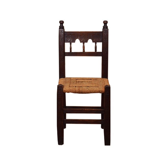 Комплект антикварных стульев из дуба 1820-х годов