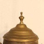 Антикварный зольник из латуни 1850-х гг. 