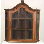 Антикварная навесная голландская витрина 1900-х гг. 