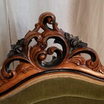 Антикварная кушетка тет-а-тет 1850-х гг. 