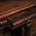 Антикварный буфет с резным убранством 1860-х гг. 