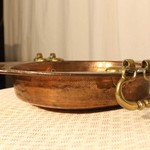 Антикварная жаровня из меди 1830-х гг. 