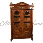 Антикварный книжный шкаф с стиле ампир 1870-х гг. 