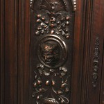 Антикварный буфет с резным убранством 1860-х гг. 