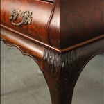 Антикварный чайный столик в стиле Чиппендейл 1910-х гг. 