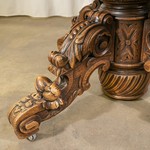 Антикварный дубовый стол 1850-х гг. 