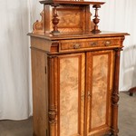 Антикварный немецкий полушкаф 1870-х гг. 