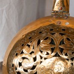 Антикварная грелка для кровати 1700-х гг. 