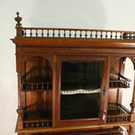 Антикварный буфет с резной балюстрадой 1860-х гг. 