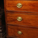 Антикварный секретер из махагони 1810-х гг. 