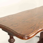 Винтажная газетница из дуба 1950-х гг. 