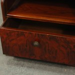 Антикварная тумбочка с фигурной линией столешницы 1950-х гг. 