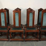 Комплект из 8-ми антикварных стульев 1870-х гг. 