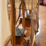 Модель трехмачтового судна 1930-х гг. 