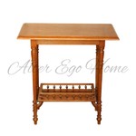 Антикварный столик с балясинообразной проножкой 1900-х гг. 