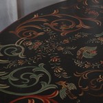 Комплект антикварной мебели для столовой в стиле Хинделлупен 1910-х гг. 