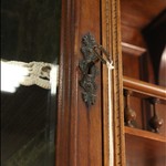 Антикварный буфет с резной балюстрадой 1860-х гг. 