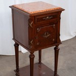 Комплект антикварной мебели для спальни из махагони 1860-х гг. 